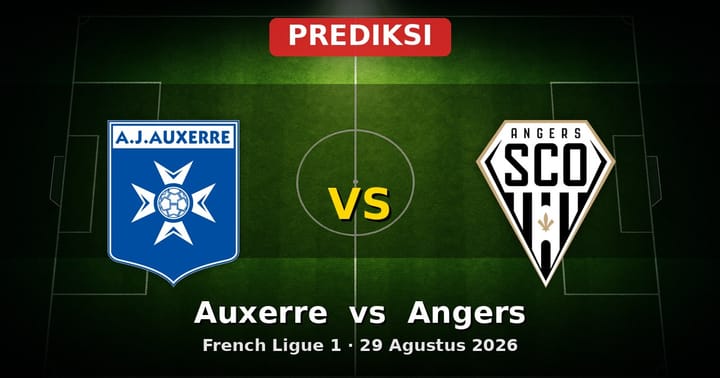 Prediksi Auxerre vs Angers Liga Prancis 29 Agustus 2026