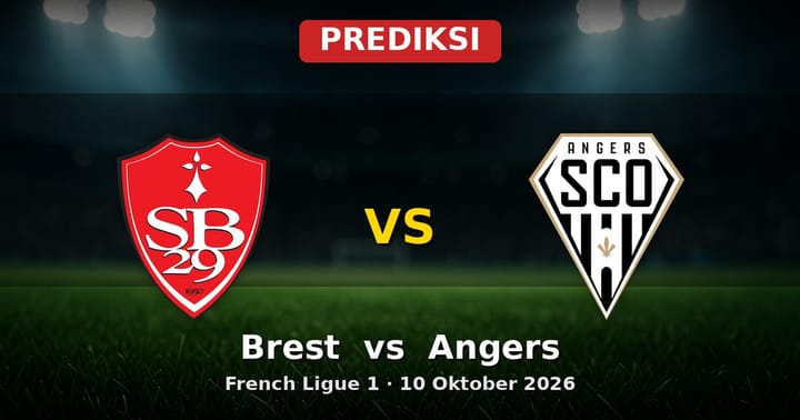 Prediksi Brest vs Angers French Ligue 1 10 Oktober 2026